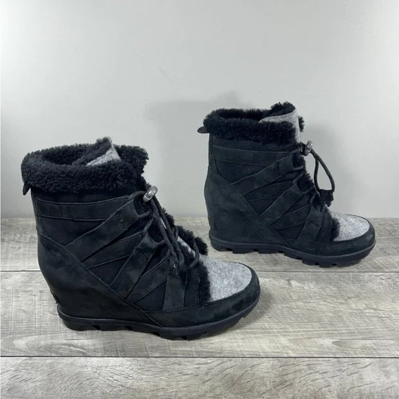 Sorel Shoes Sorel Nl336 Joan Of Arctic Wedge Cozy Womens